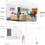 Blacks Burgers | Service counter details | Interior Designers